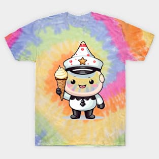 kawaii ice cream cone junk food T-Shirt cute  funny T-Shirt